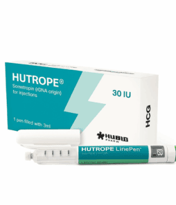 Sermorelin peptide for anti-aging and hormone therapy, 30 IU HUTROPE LinePen.