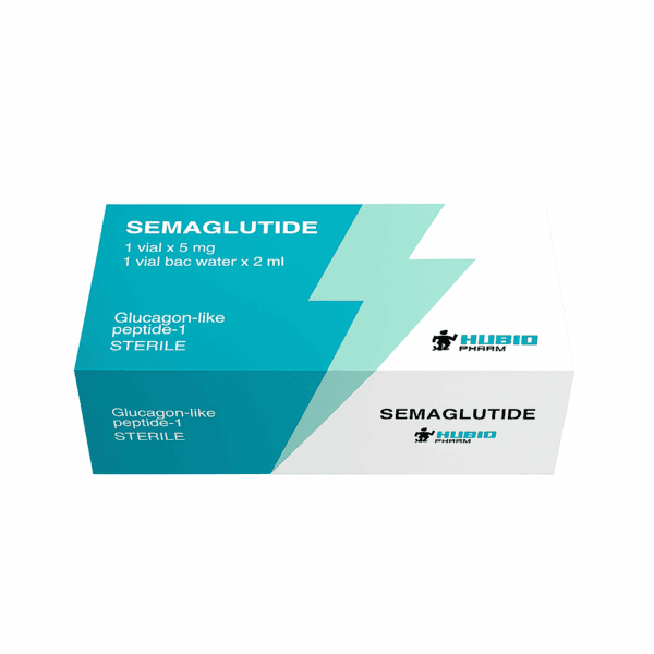 Sterile Semaglutide peptide injection for weight loss and diabetes management.