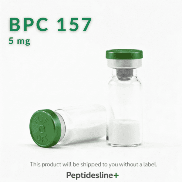 BPC 157 peptide vial for research and supplementation purposes.