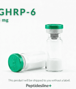 6 peptide vial for laboratory research and supplement purposes.