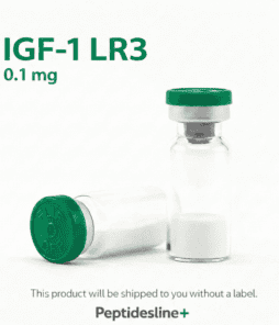 1 LR3 peptide vial for scientific research and laboratory testing.
