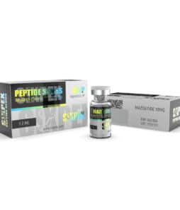 Peptidesline research peptide injection vial for laboratory use and scientific research.