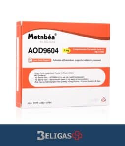 Metabéa peptide supplement box for metabolic support and therapeutic cycle.