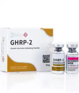 GHRP-2 growth hormone releasing peptide for muscle growth and recovery.