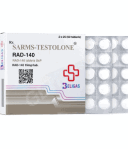 SAMRS-testolone RAD-140 testosterone supplement for muscle growth and performance enhancement.