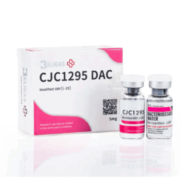 CJC1295 DAC peptide for muscle growth and hormone therapy, high-quality injectable peptide from Peptidesline.