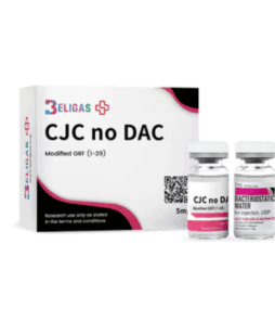 Potent CJC-1295 peptide for muscle growth and anti-aging, 5ml vials, premium quality at PeptidesLine.