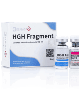 HGH Fragment peptide injectable for muscle growth and anti-aging, premium quality.