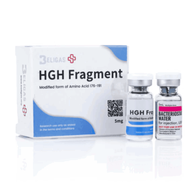 HGH Fragment peptide injectable for muscle growth and anti-aging, premium quality.