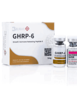 GHRP-6 peptide for growth hormone release, high-quality peptides for research and wellness.