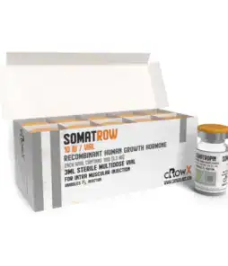 Recombinant human growth hormone for muscle growth.