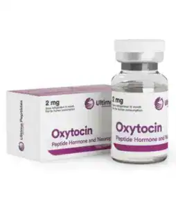 Oxytocin peptide hormone and neuropeptide for health and wellness, 2mg injectable vial.