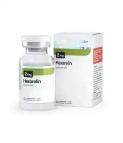 2mg Hexarelin peptide for muscle growth and performance enhancement.