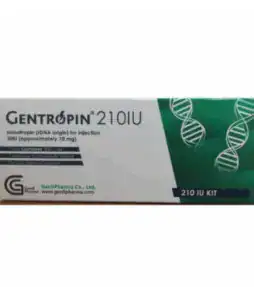 GENTROPIN 210 IU peptide for injection, DNA-based growth hormone therapy.