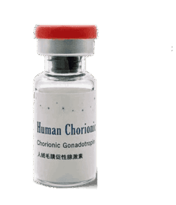 Chorionic Gonadotropin (HCG) injectable peptide for hormone therapy and wellness solutions.