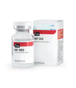 IGF DES peptide for muscle growth and anti-aging, high-quality sermorelin peptide from Peptidesline.