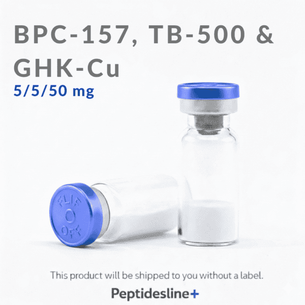 157, TB-500, GHK-Cu peptide vials for research use.
