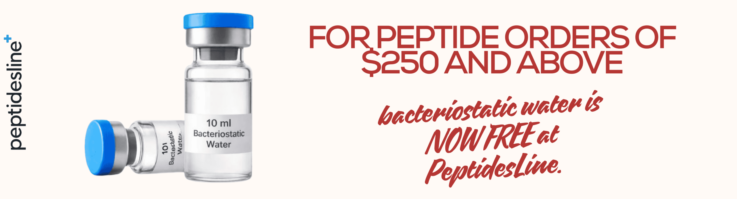 High-quality bacteriostatic water for peptide reconstitution and injections.