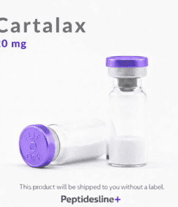 Vial of Cartalax 20 mg peptide for research and medical use.