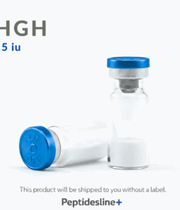 HGH 15 IU vial for peptide therapy and research purposes.