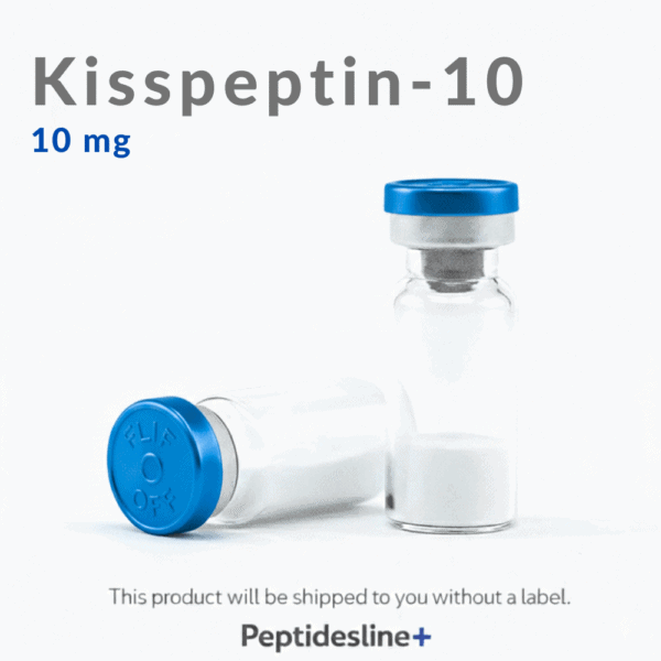 10 peptide vial for research and hormone studies.