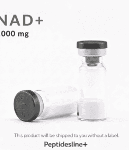 NAD+ 1000 mg supplement vial for energy and anti-aging support.