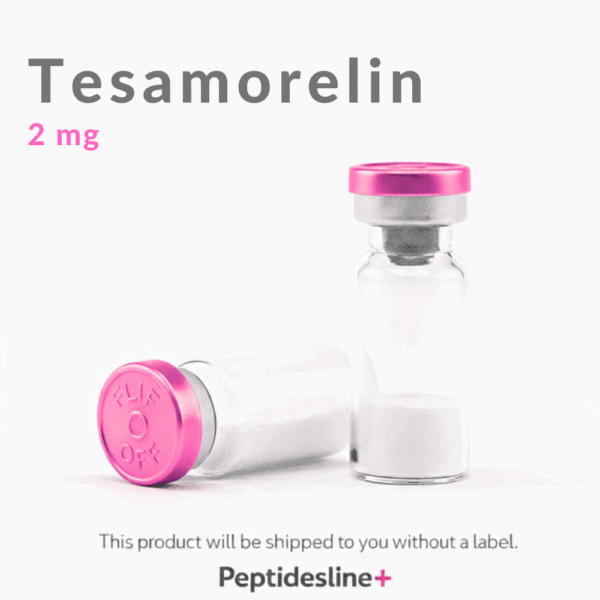 Testosterone peptide vial for muscle growth and hormone support.